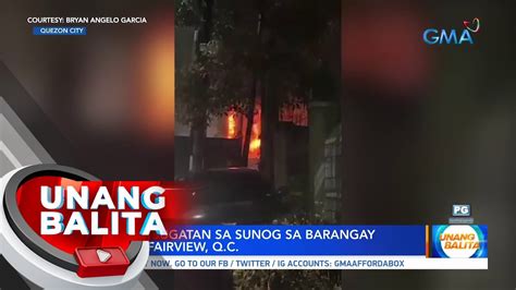 2 patay, 2 pa sugatan sa sunog sa Quezon City .